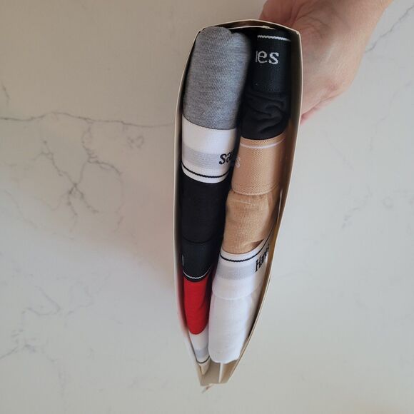 Hanes Underwear Womens 6 Medium Hipsters Cotton Stretch Originals 6 Pairs - Picture 4 of 7